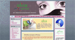 Desktop Screenshot of aliceperidca.it